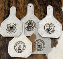 Load image into Gallery viewer, ARMED FORCES BRANDED CHARMS