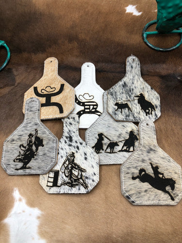 RODEO THEMED EAR TAGS