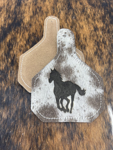 RUNNING HORSE BRANDED TAG